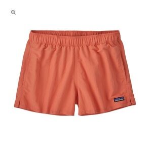 Patagonia Women's Athletic Shorts in Coral